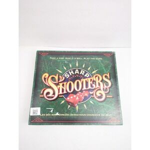 Sharp Shooters Milton Bradley 1994 Dice Board Game 100% Complete